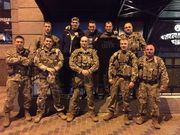 Зозуля, Федецкий и Усик встретились с бойцами АТО