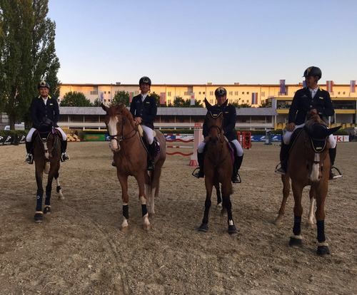 Украинские конники завоевали второе место на Кубке наций