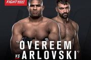 UFC. Алистар Оверим нокаутировал Андрея Орловского