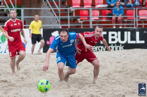 Пляжный футбол: стартовал Чемпионат Киева 2016 в Высшей лиге