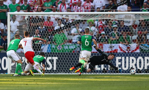 Польша - Северная Ирландия - 1:0. Видео гола и обзор матча