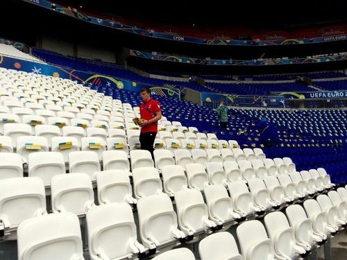 Украинцы проведут модульное шоу перед матчем Евро