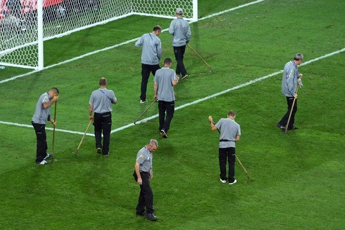 УЕФА полностью заменит газон на стадионе Пьер Моруа