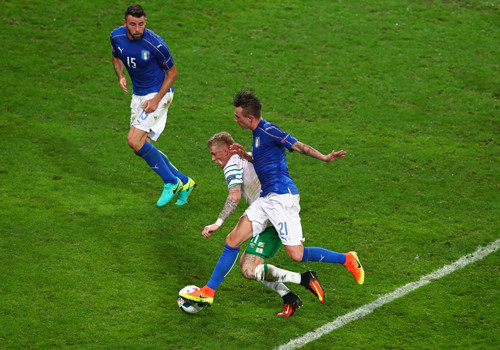 Италия - Ирландия - 0:1. Видео гола и обзор матча