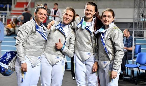 Украинские саблистки выиграли бронзу чемпионата Европы