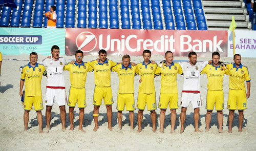 Пляжный футбол: Украина - пятая в Европе!
