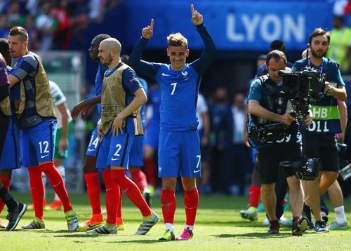 Гризманн признан лучшим игроком матча Франция – Ирландия