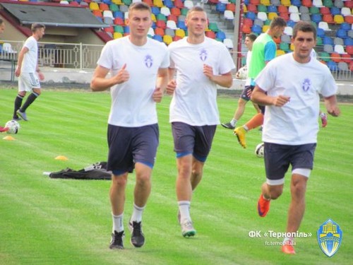Тернополь: три игрока работают по индивидуальной программе
