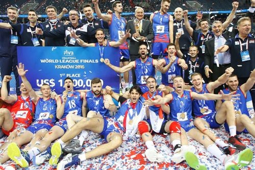 Сербия впервые в истории выиграла Мировую лигу
