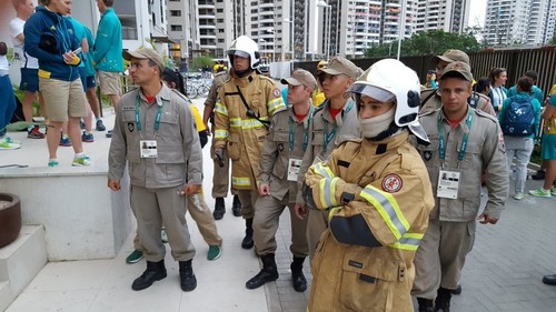 В олимпийской деревне в Рио произошел пожар