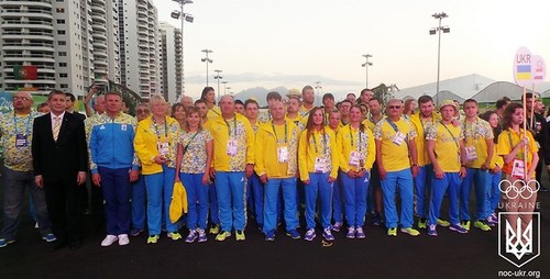 Бубка посетил украинскую команду в Рио