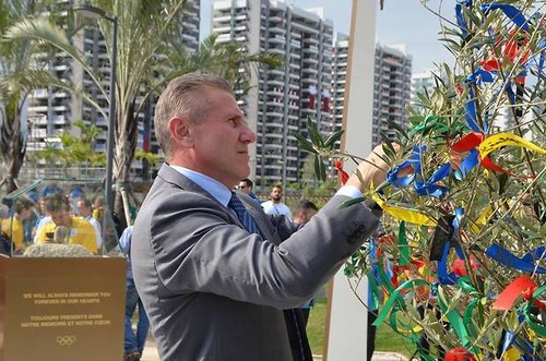 Бубка в Рио открыл монумент памяти погибшим олимпийцам
