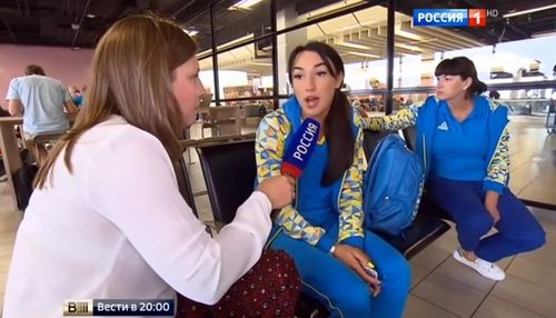 Как российский канал взял интервью у наших олимпийцев