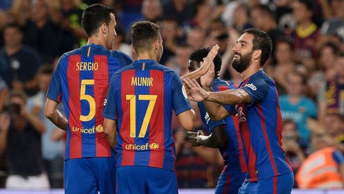 Барселона громит Севилью и завоевывает Суперкубок Испании