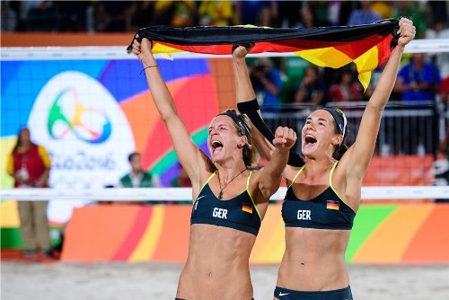 Рио-2016. Женский дуэт из Германии выиграл финал по пляжному волейболу
