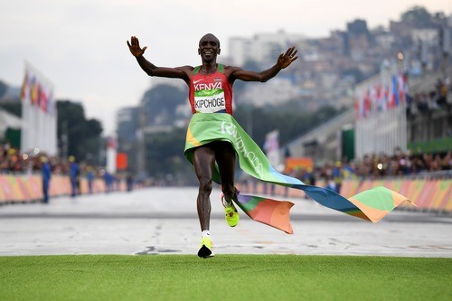 Рио-2016. Золото в марафоне выиграл кениец Элиуд Кипчоге