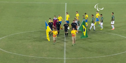 Паралимпиада. Футбол. Украина - Бразилия - 2:1. Видеообзор матча