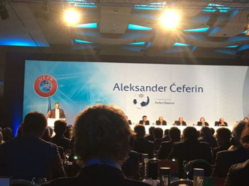 Андрей Павелко поздравил новоиспеченного президента УЕФА