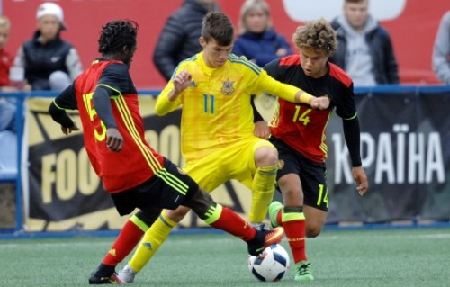 U-16: Украина разгромно проиграла Бельгии