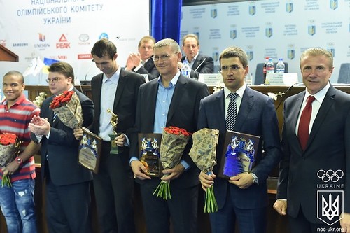 Бондаренко и Беленюк получили награды от НОК