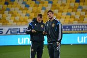Сборная Украины уже на стадионе