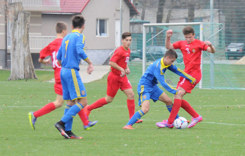 Сборная Украины U-16 обыграла Молдову