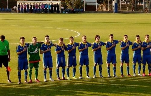 Сборная Украины U-18 уступила Германии