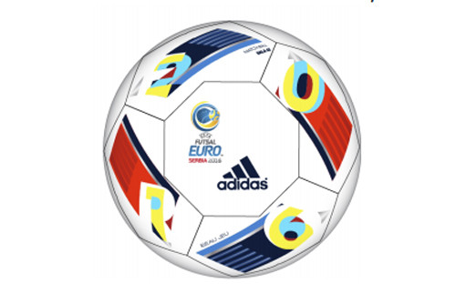 УЕФА представил мяч для футзального Евро-2016