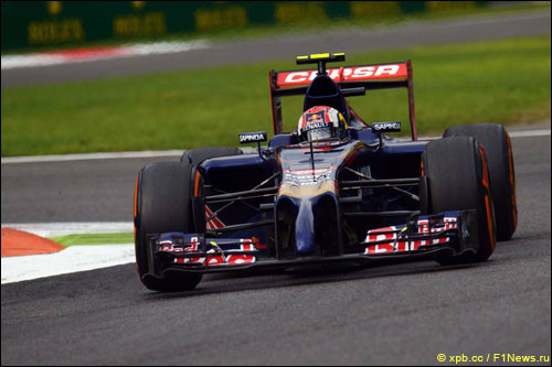Toro Rosso использует длинную базу для STR1