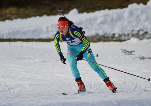 Яна Бондарь завоевала серебро в спринте на этапе Кубка IBU