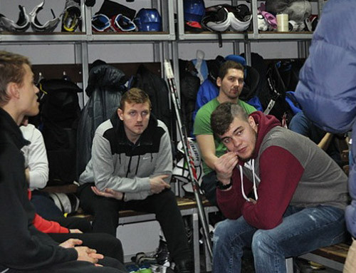 Сборная Украины по хоккею готовится к олимпийскому отбору