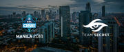 Team Secret приглашены на ESL One Manila