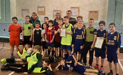 В Донецкой области прошли игры Школьной футзальной лиги