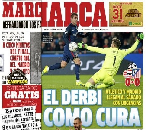 Испанские СМИ: «Атлетико играл без огонька»