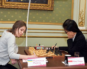 Пятая партия матча Мария Музычук – Хоу Ифань