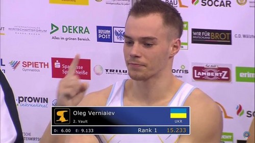 Олег Верняев берет «золото» в Германии
