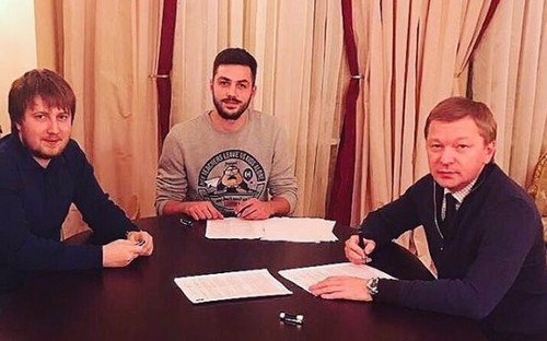 Давид ХОЧОЛАВА: «Подписал контракт с лучшей командой Украины»