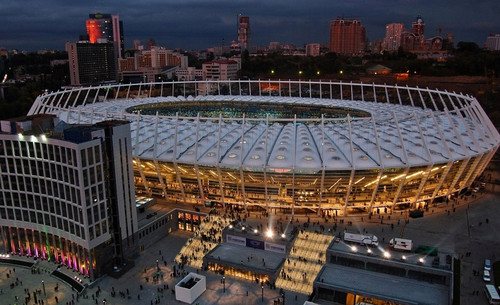 Завтра УЕФА проверит готовность НСК Олимпийский к финалу ЛЧ 2018 года