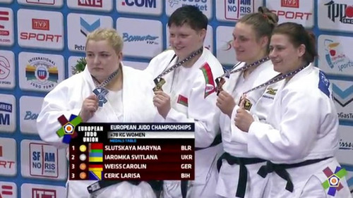 Светлана Яремка завоевала серебро на чемпионате Европы