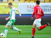 Апрельский снег во Львове: Карпаты минимально обыграли Волынь