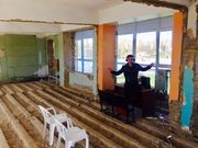 ФОТО ДНЯ. Комментаторская кабинка в Николаеве