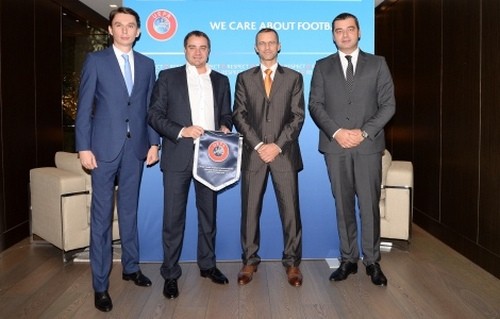 Президент УЕФА подтвердил визит в Украину