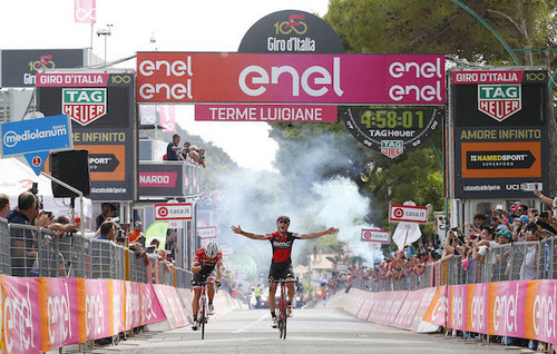 Сильван Дилье — победитель 6-го этапа Джиро д'Италия-2017
