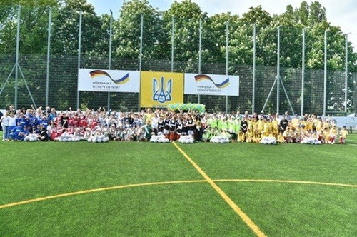 ФФУ у Києві відкрила комплекс з п’ятьма міні-футбольними полями