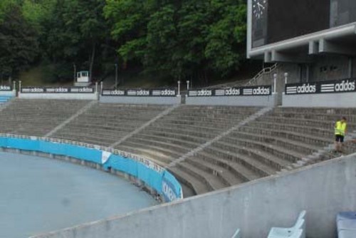 На стадионе Динамо проводится капитальный ремонт
