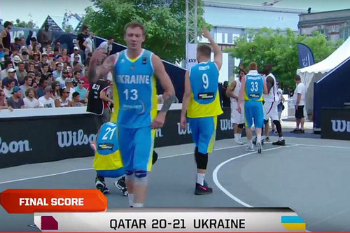 Чемпионат мира 3X3. Украина одолела Катар и Эстонию