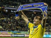 Федецкий сыграл в футбол с бойцами на передовой