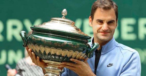 Федерер в девятый раз выиграл турнир в Галле