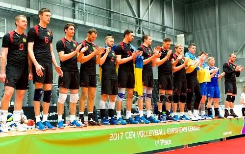 Мужская сборная Украины поднялась на 17-е место в рейтинге ЕКВ