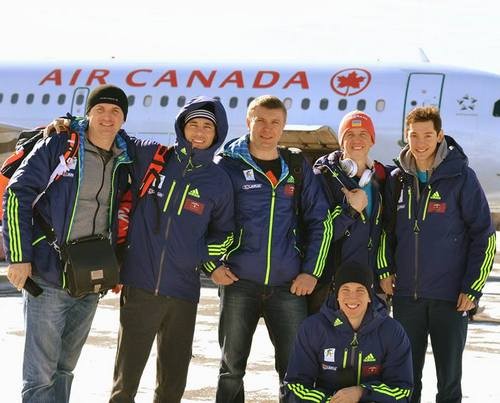 Мужская сборная Украины отправилась на сбор в Канаду